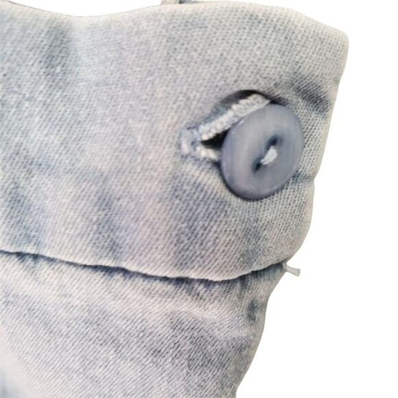 Joan Rivers |  Light Blue Wash Jeans Skirt - Picture 3 of 6